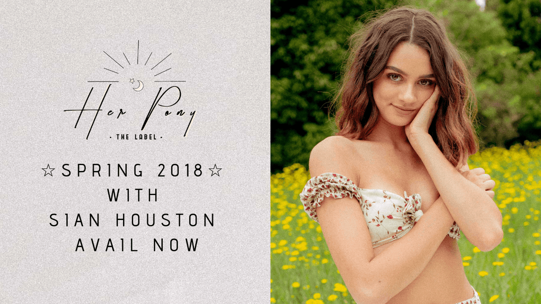 Her Pony The Label - Spring 2018 with ☆ Sian Houston (@sian_houston) ☆