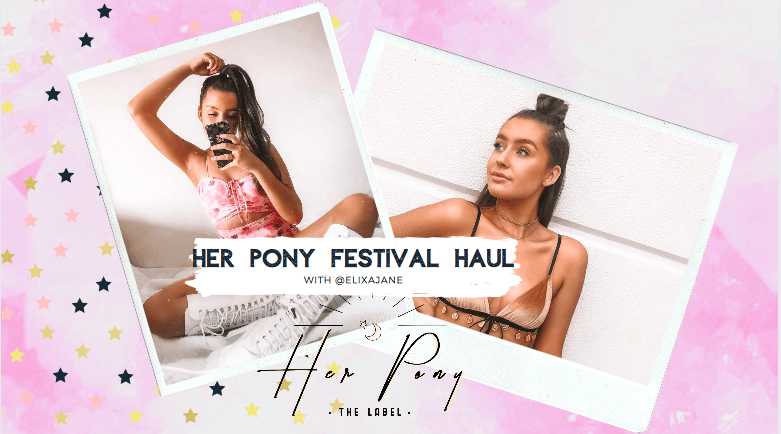 Her Pony Festival Haul With Eliza Jane