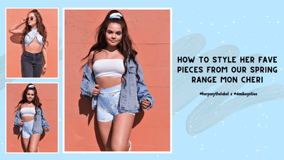 HP Honey @danibogatiee  Shows Us How to Style Her Fave Pieces From Our Spring Range Mon Cheri