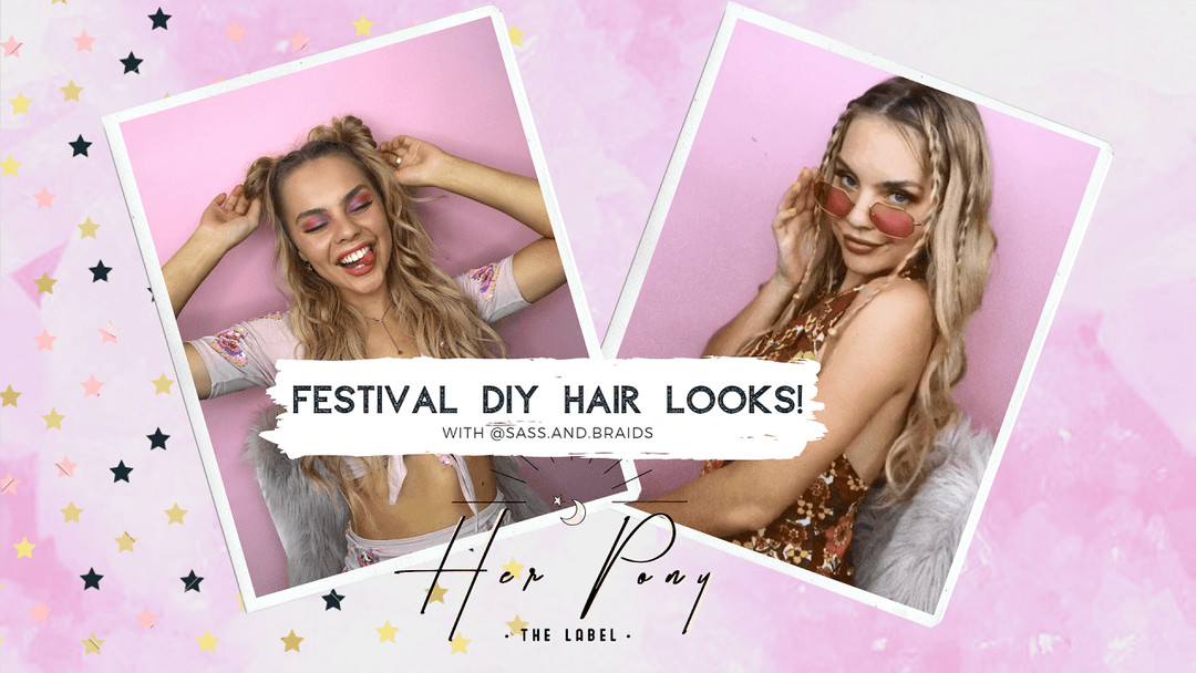 Shayla Jay Shows Us 3 Easy Festival DIY Hair Looks!