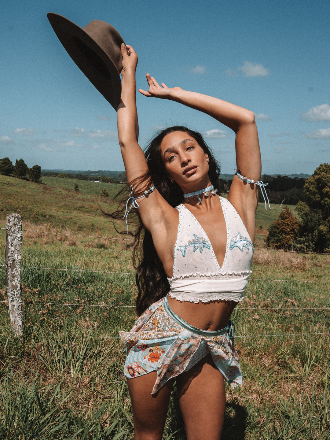 LUMERIA BALLET CROP - DOLPHIN