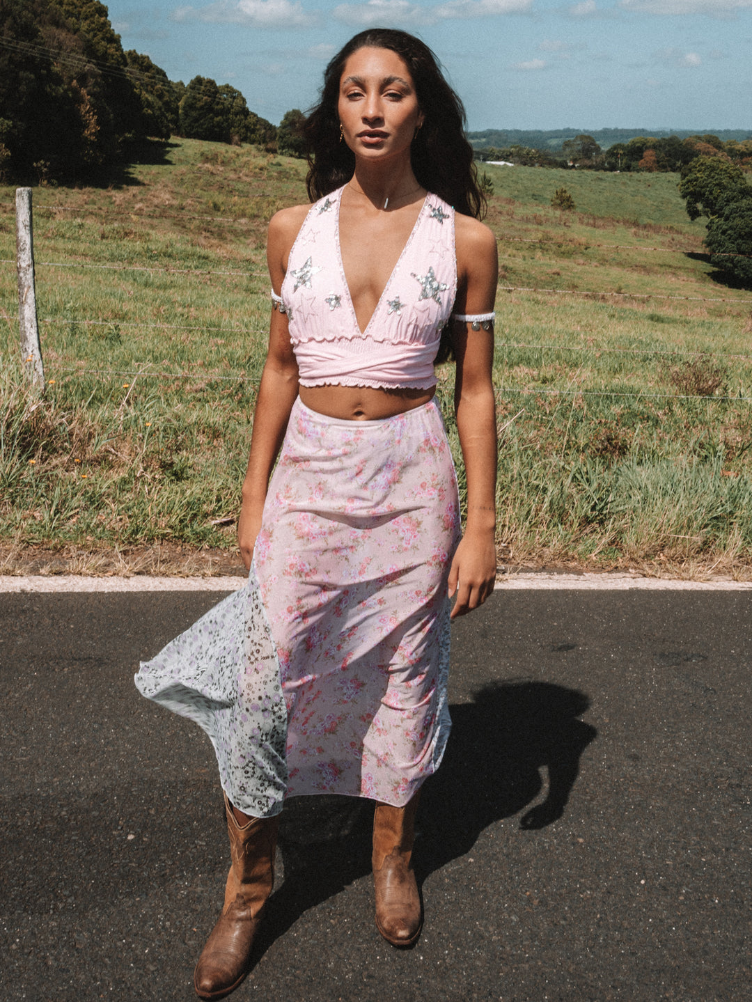 PHOENIX BALLET MINI CROP - PINK