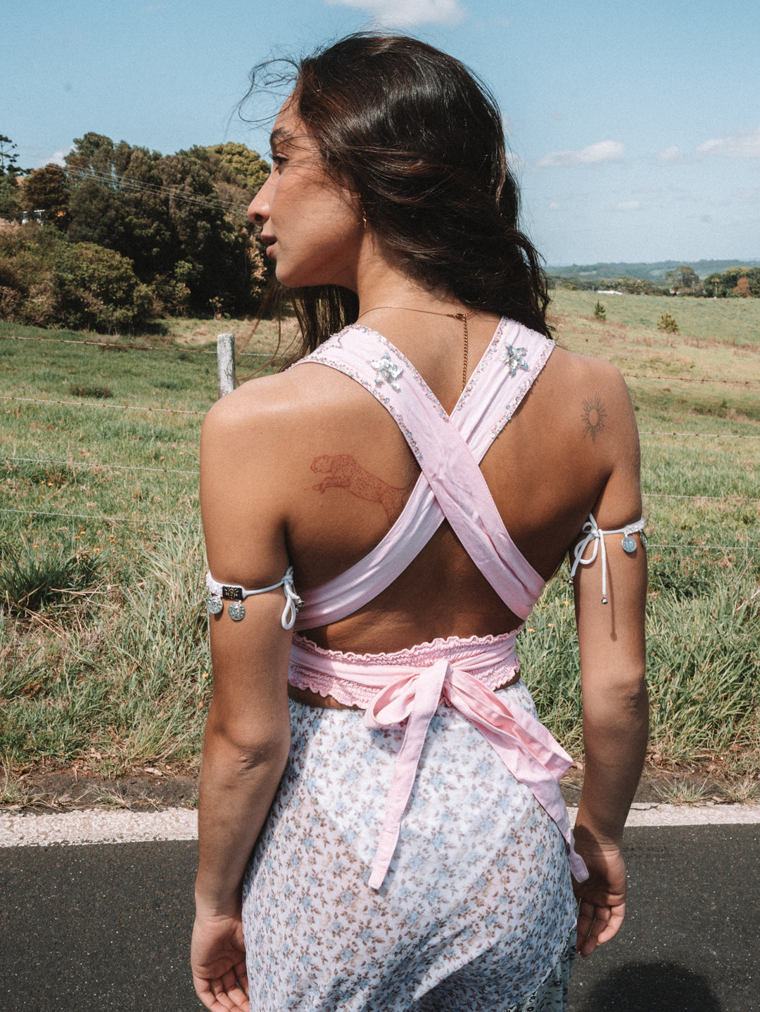 PHOENIX BALLET MINI CROP - PINK