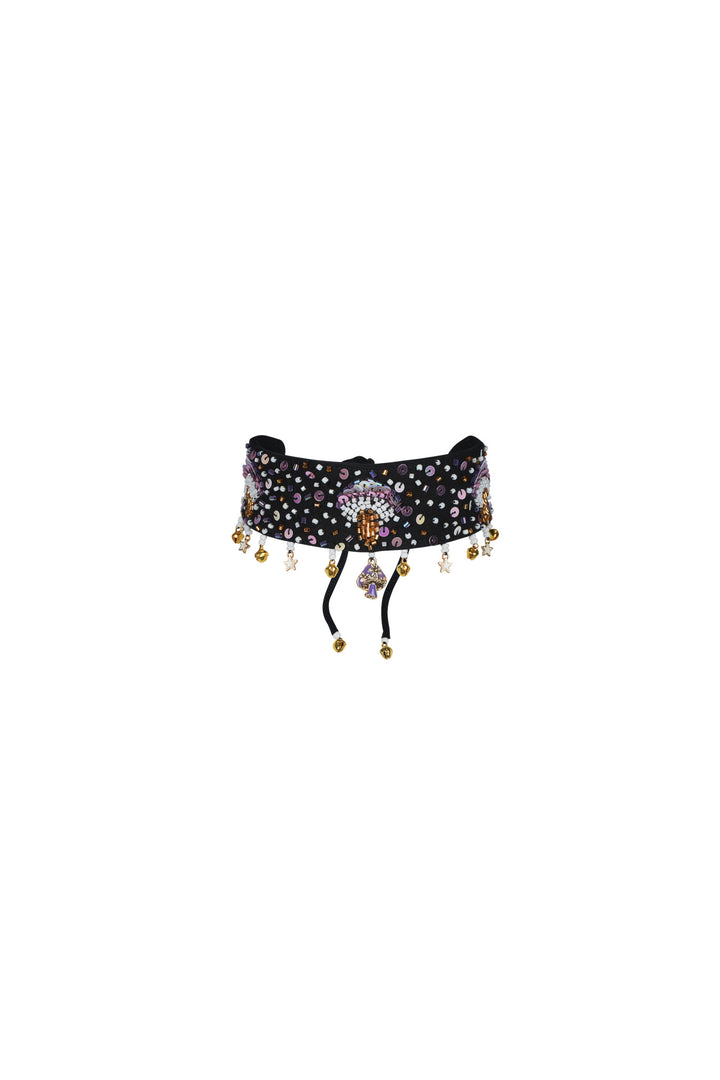 ARZAIA MUSHROOM CHOKER - BLACK