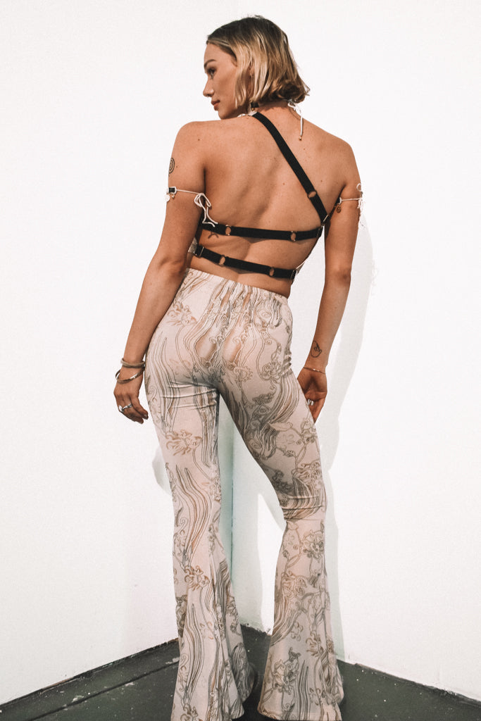 FERN BACKLESS ONE SHOULDER TOP