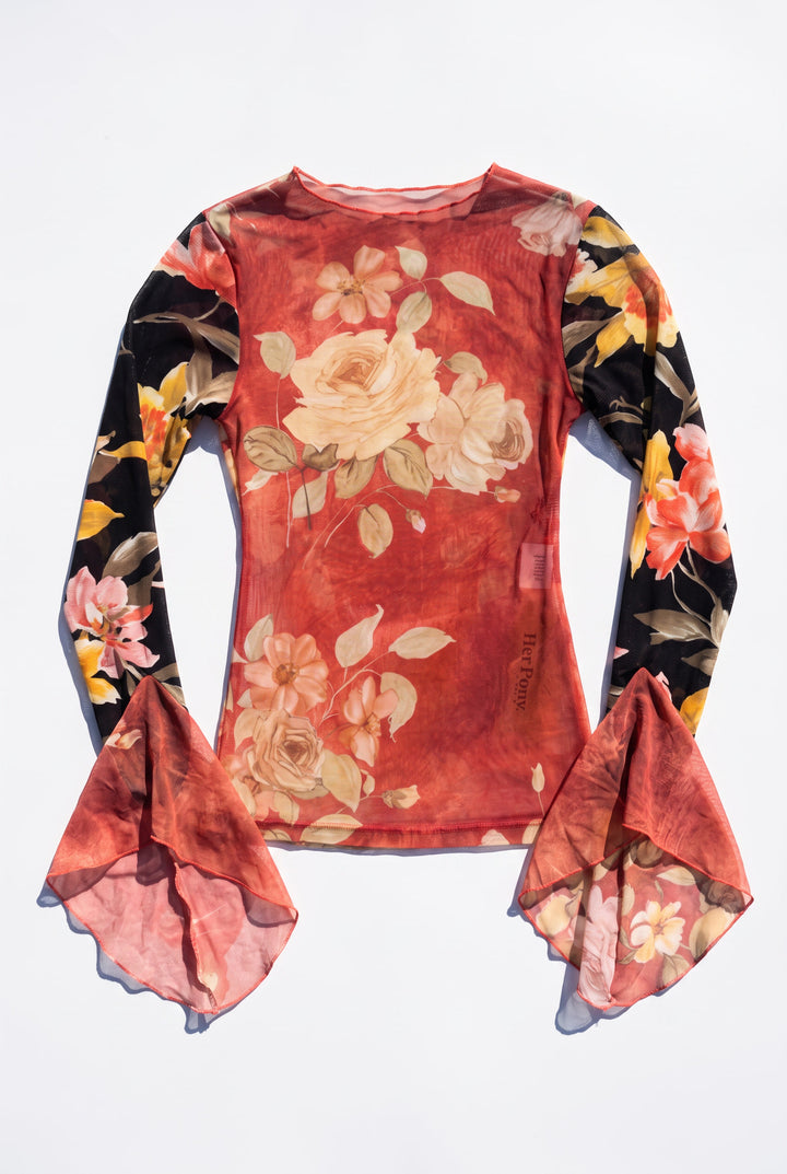 *PIXIE LONG SLEEVE TOP / XS-S