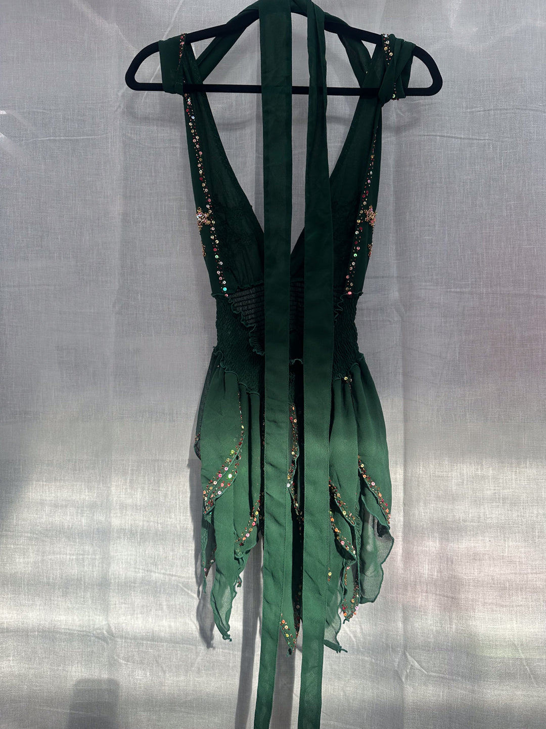 *EMERALD PIXIE DRESS / XS