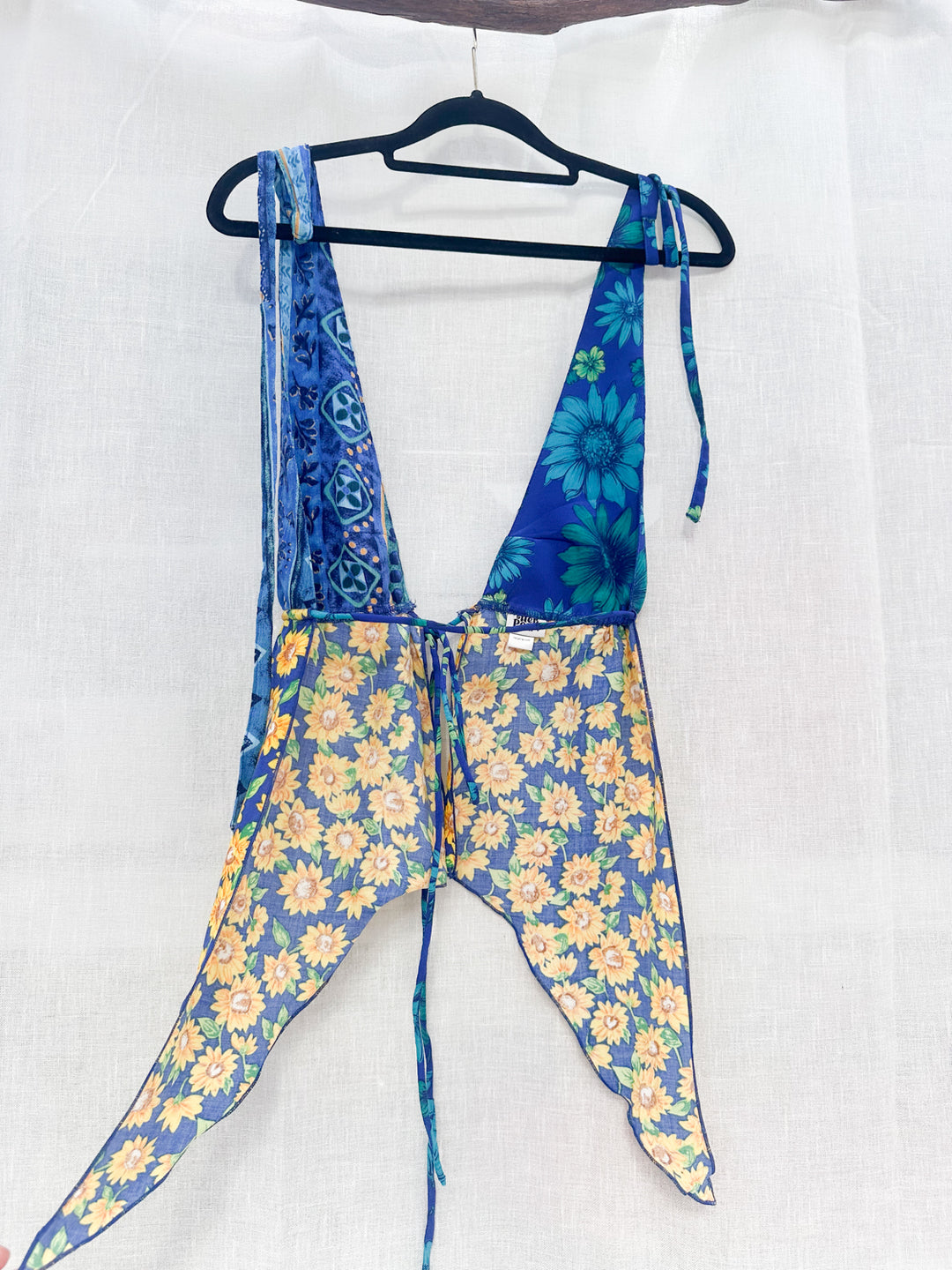 *POPPY PATCHWORK PIXIE HALTER / XS