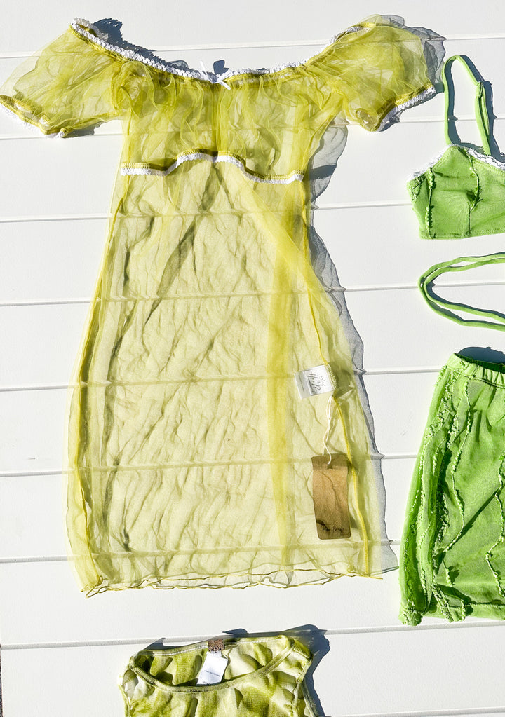 *TINKERBELL GREEN BUNDLE / XS