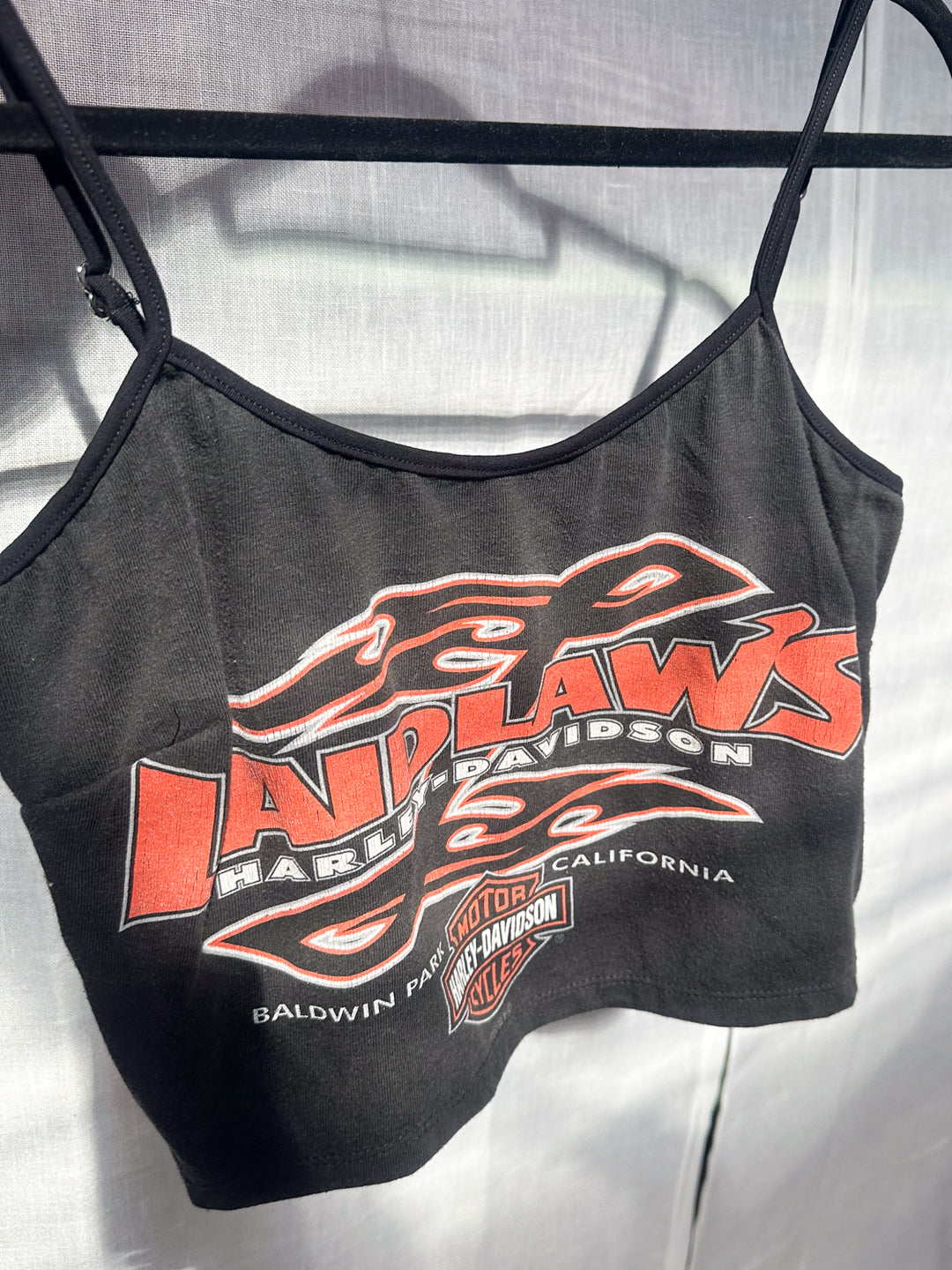 *HARLEY DAVIDSON LAIDLAWS CAMI SINGLET TOP / M