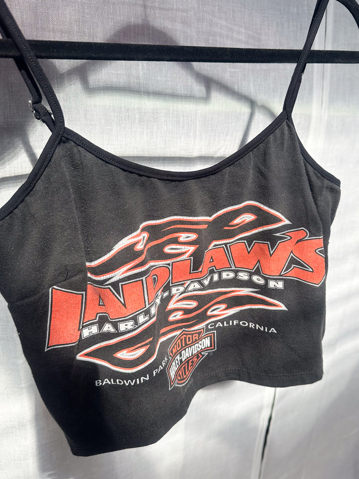 *HARLEY DAVIDSON LAIDLAWS CAMI SINGLET TOP / M