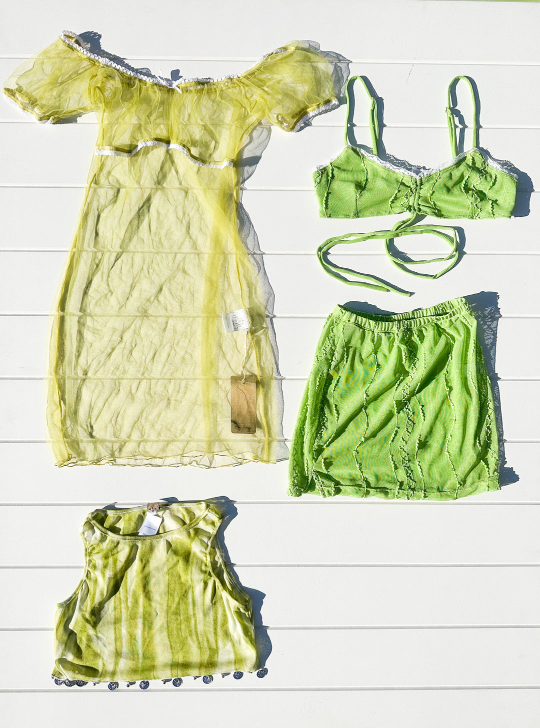 *TINKERBELL GREEN BUNDLE / XS