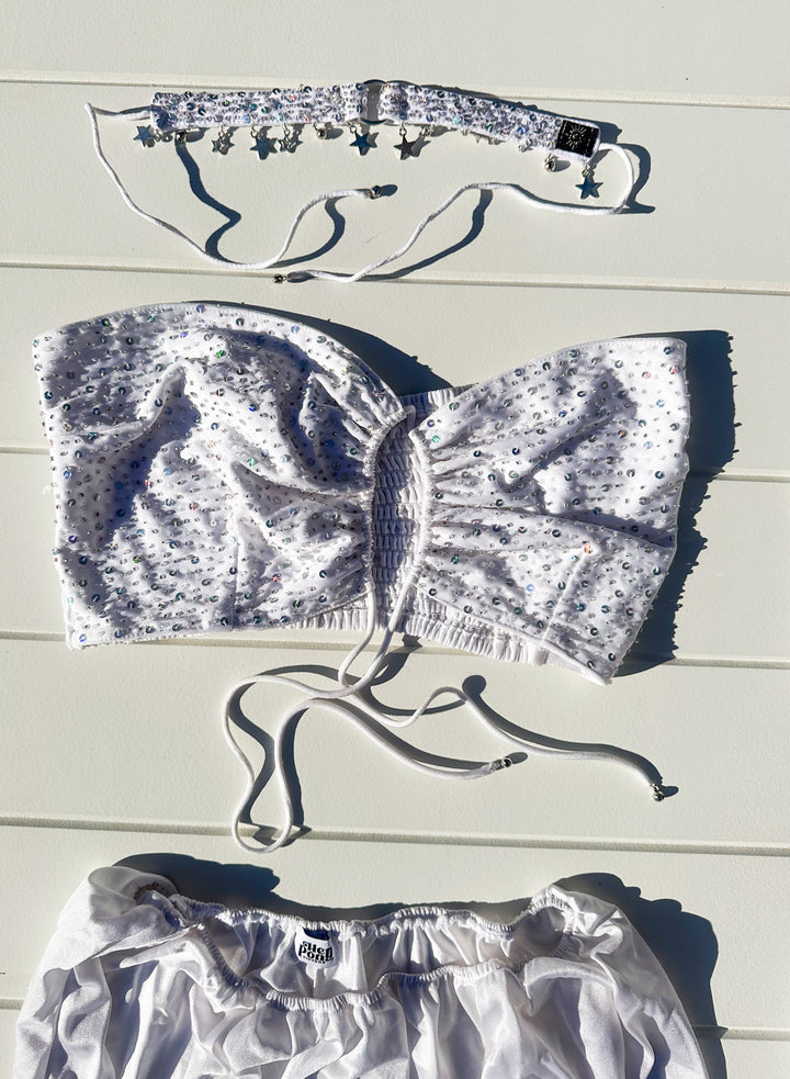 *WHITE AMETHYST BUNDLE / L