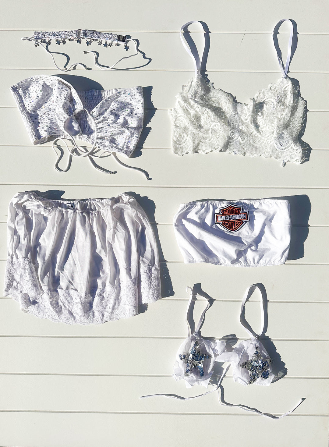 *WHITE AMETHYST BUNDLE / L