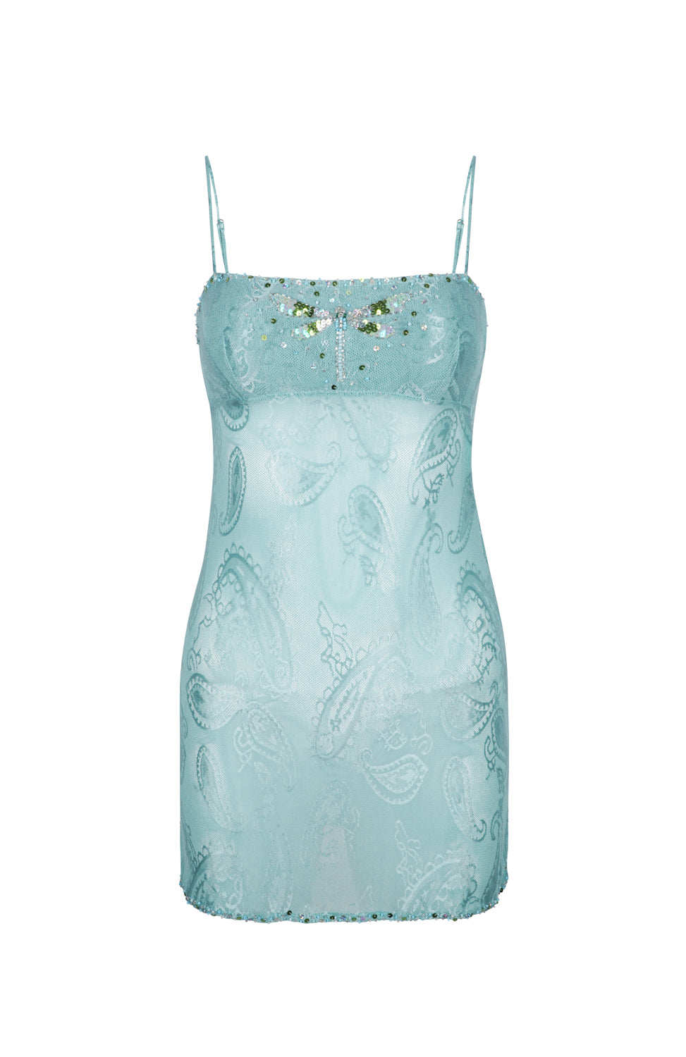 VESTIDO MINI DE ENCAJE SUNNY