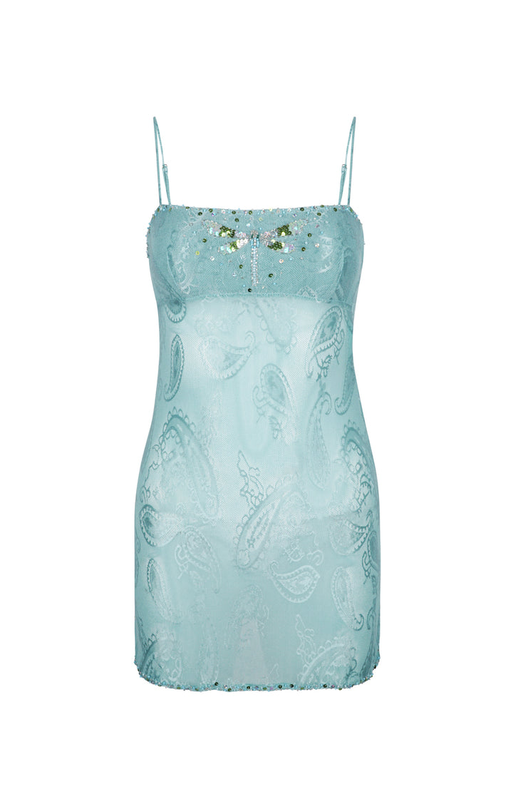 VESTIDO MINI DE ENCAJE SUNNY