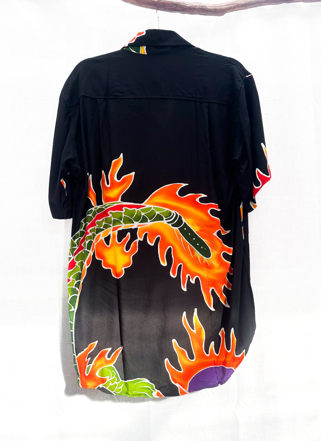 *BATIK DRAGON SHIRT / L-XL