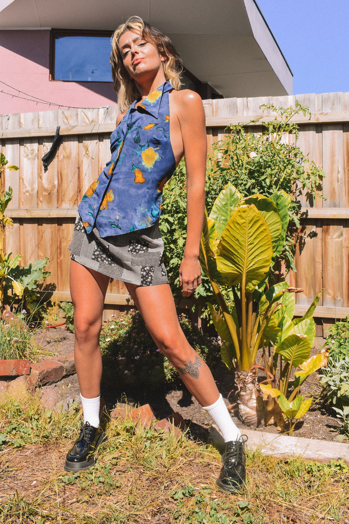 *BLOSSOM MINI SKIRT / S