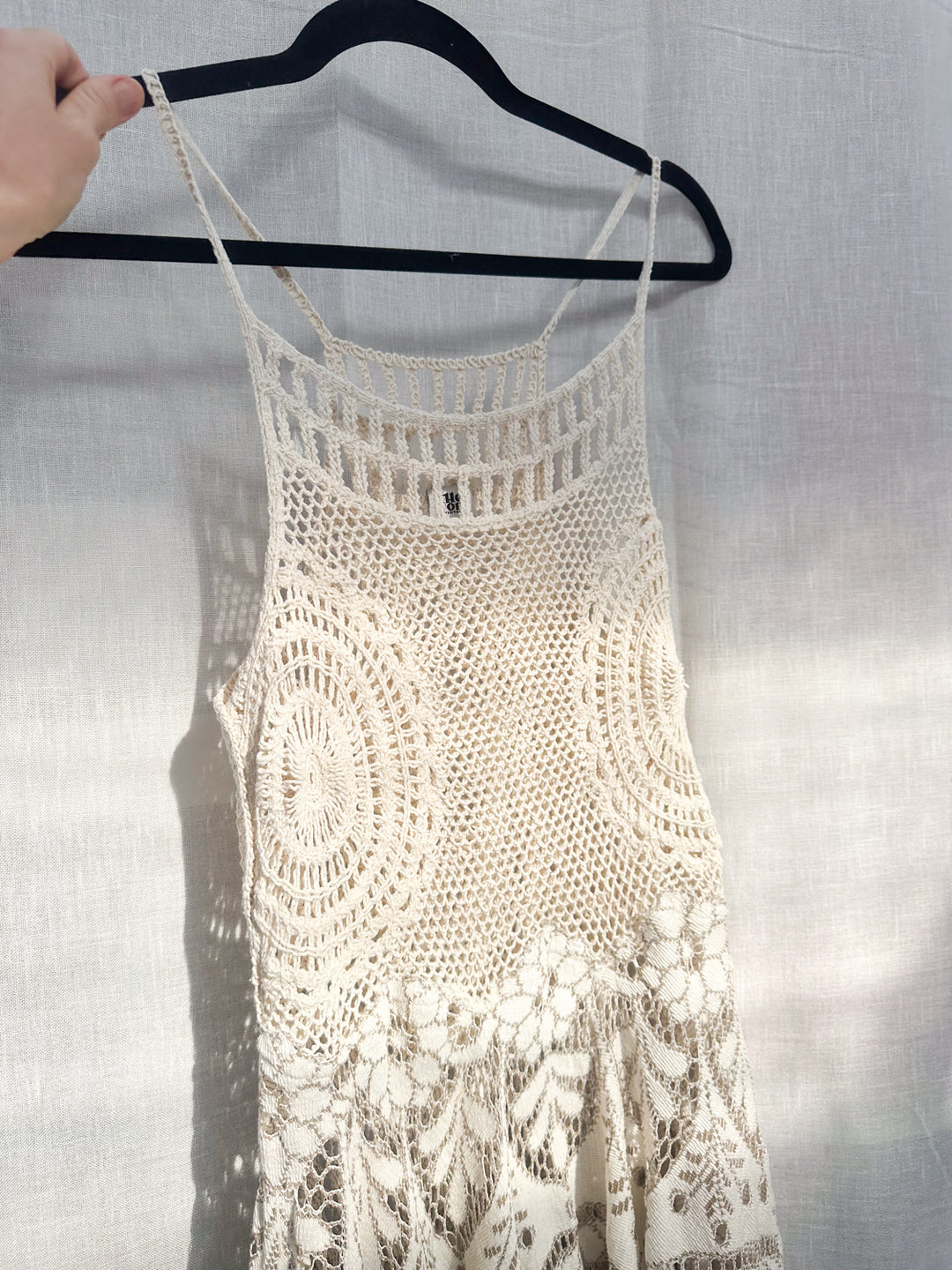 *LULU LACE HANDKERCHIEF DRESS / S