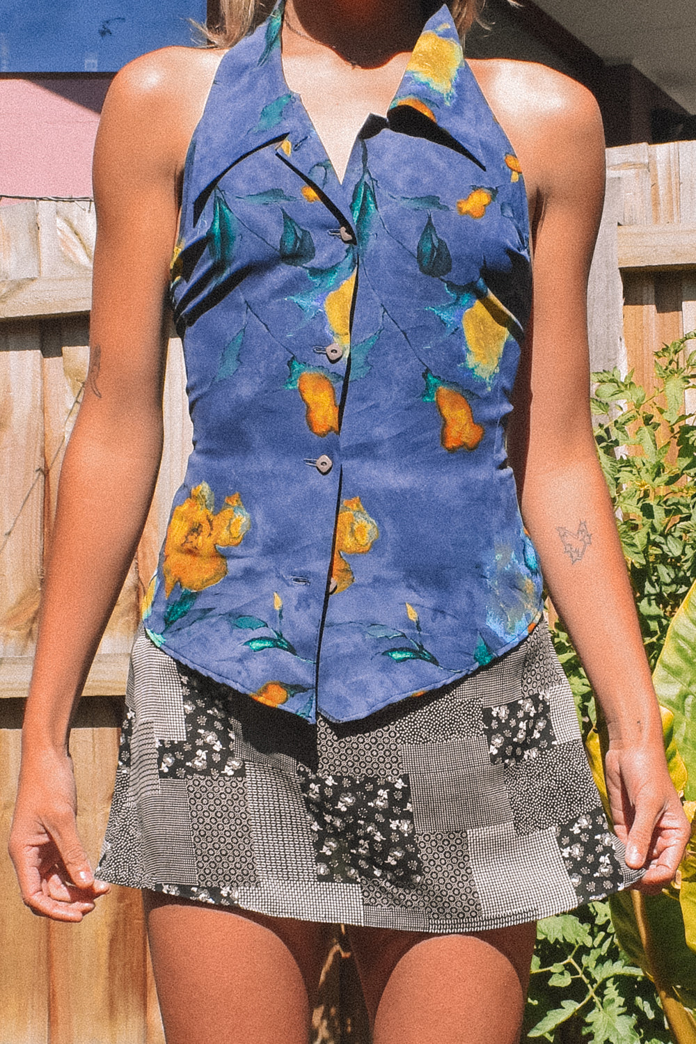 *BLOSSOM MINI SKIRT / S