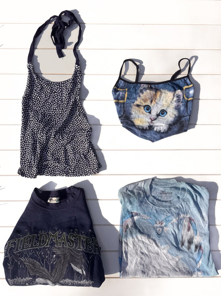 *BLUE VINTAGE ANIMAL BUNDLE / S-L