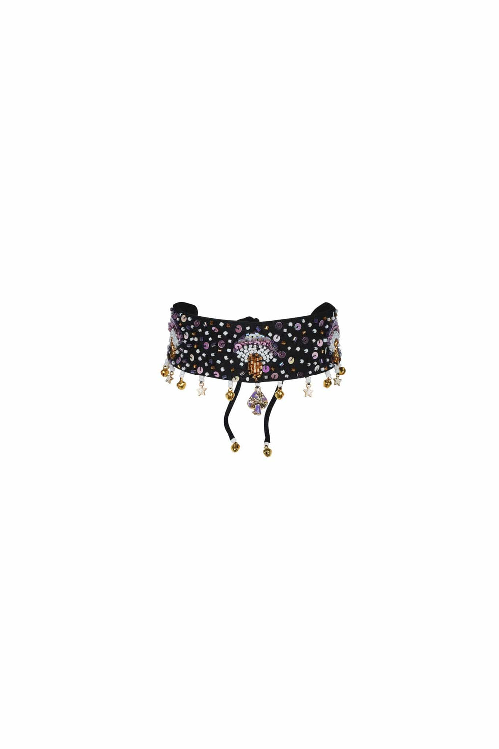 ARZAIA MUSHROOM CHOKER - BLACK - Her Pony