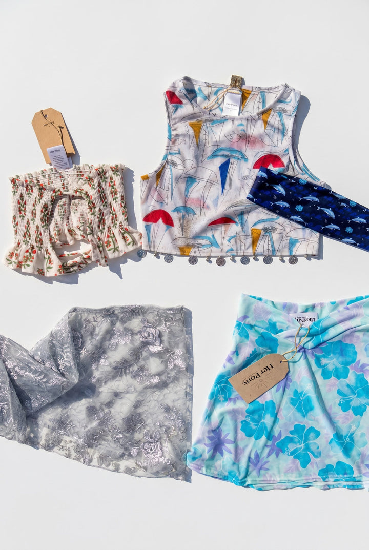 *BLUE VACATION BUNDLE / XS - VINTAGE