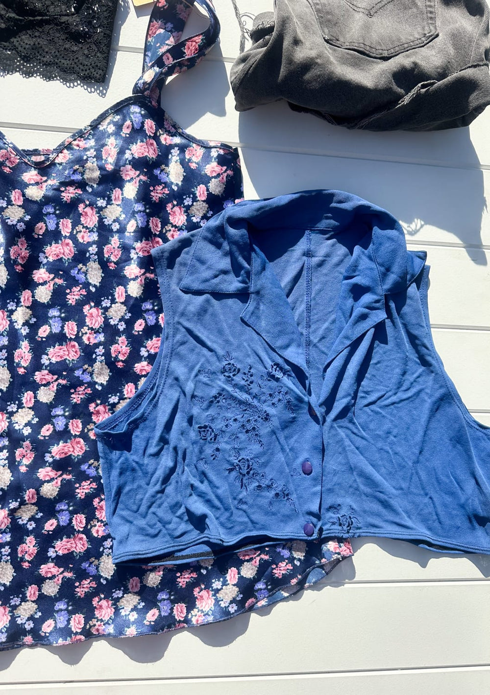 *BLUE VINTAGE BUNDLE / L - SAMPLE SALE