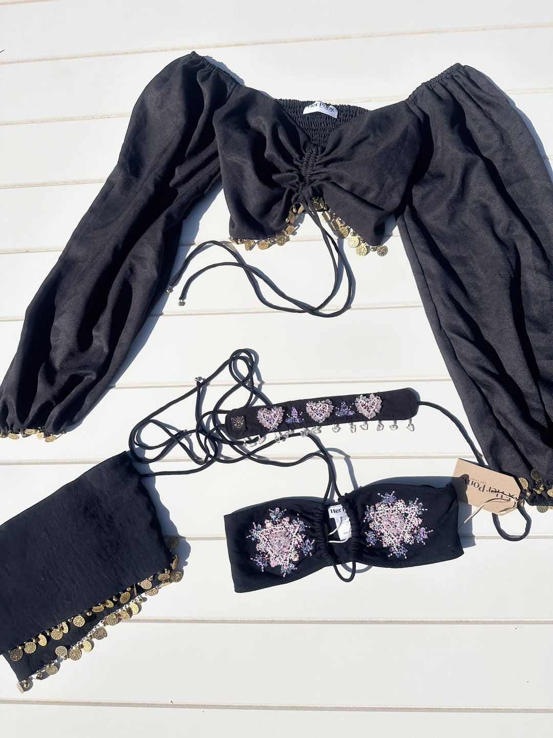 *BUNDLE 16 : BLACK CHAKRA TREASURES / XS - SAMPLE SALE