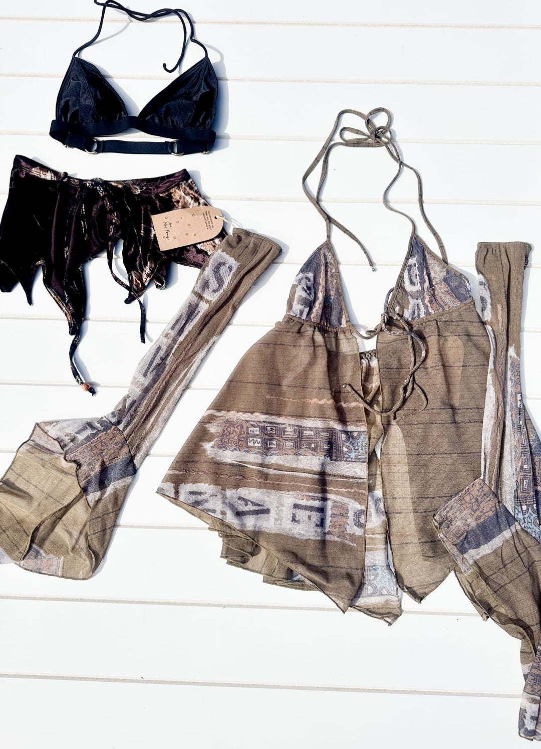 *BUNDLE 7 : EARTH FAIRY BROWN / XS - SAMPLE SALE