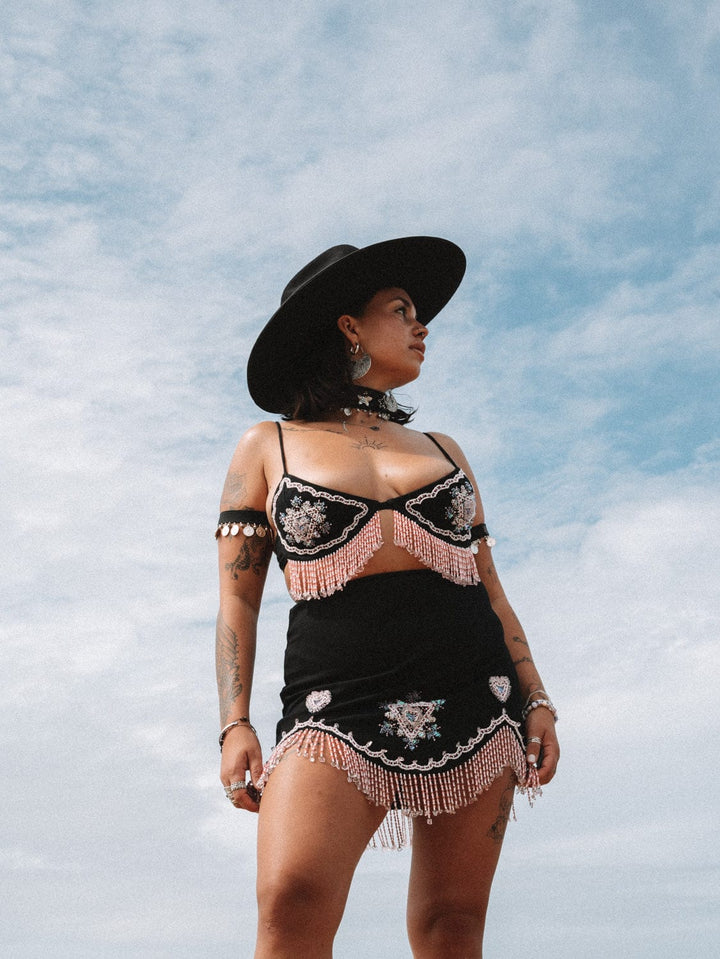 CHAKRA SHIMMY SKIRT - Her Pony