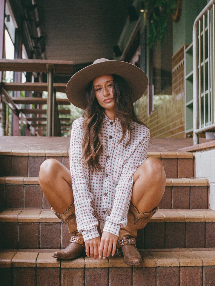 FELIX LONG SLEEVE SHIRT - UNISEX - Her Pony