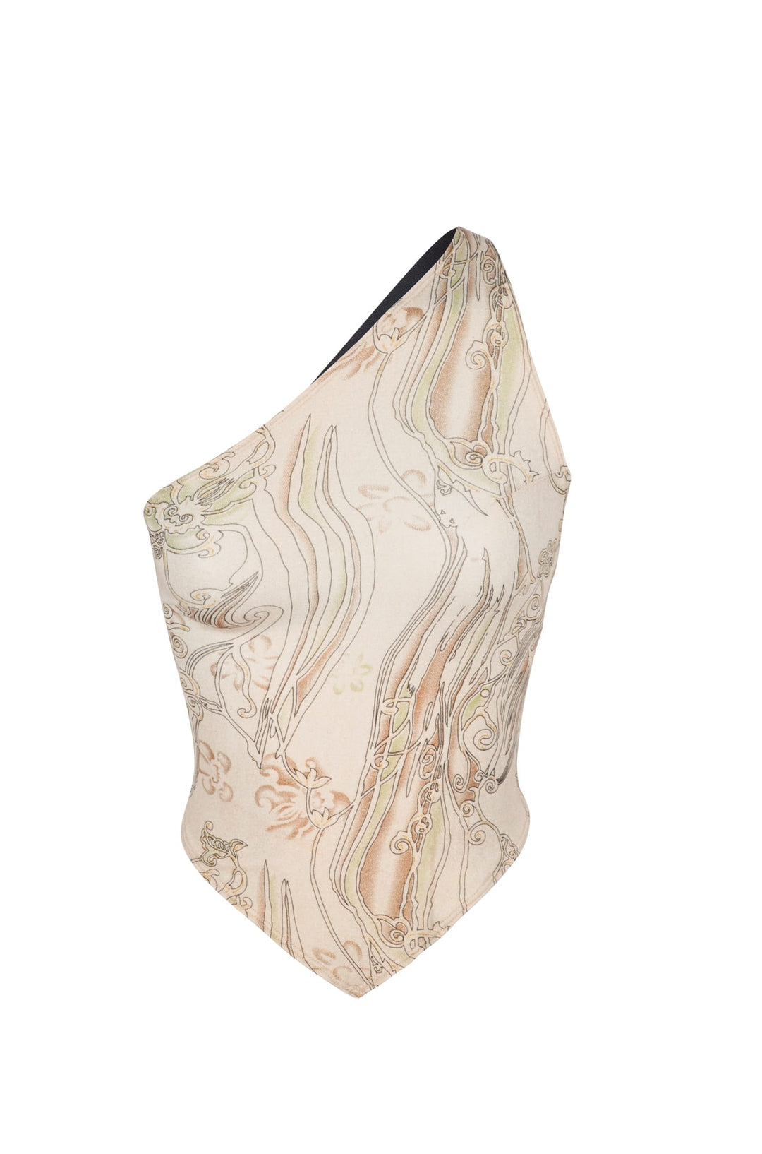 FERN BACKLESS ONE SHOULDER TOP - HER PONY LIMITED EDITION