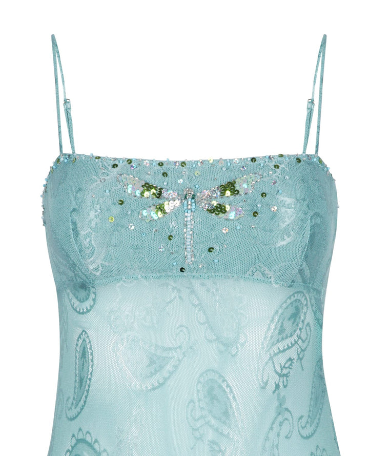 FIREFLY LACE MINI DRESS - Her Pony