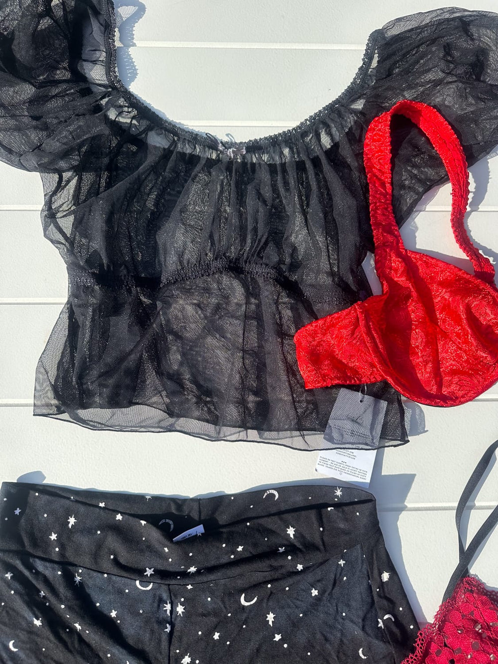 *GALAXY RED BUNDLE / XXL - SAMPLE SALE