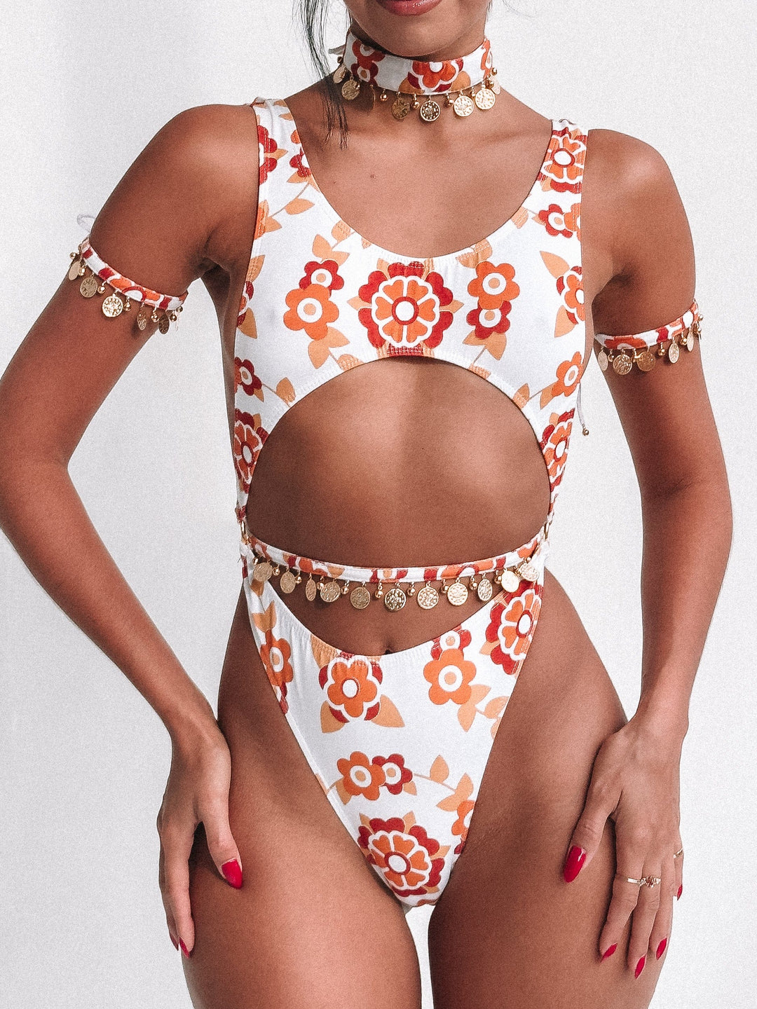 GOLDIE CUT-OUT BODYSUIT - HER PONY