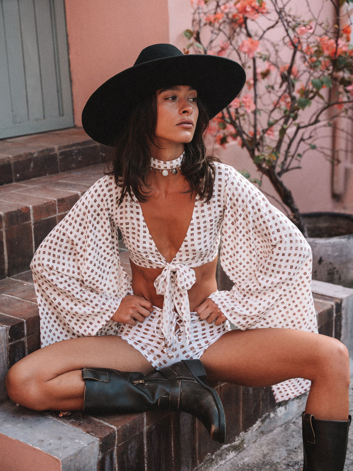 FELIX LONG SLEEVE ANGEL TOP