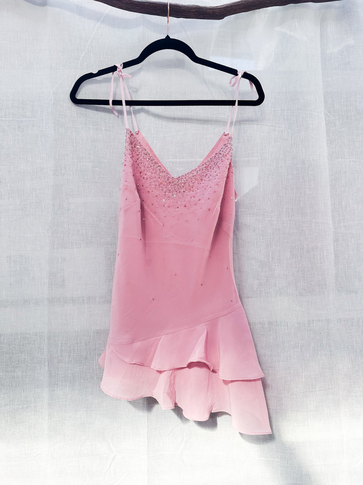 *MIMI PINK PIXIE TOP / TINY DRESS / XS