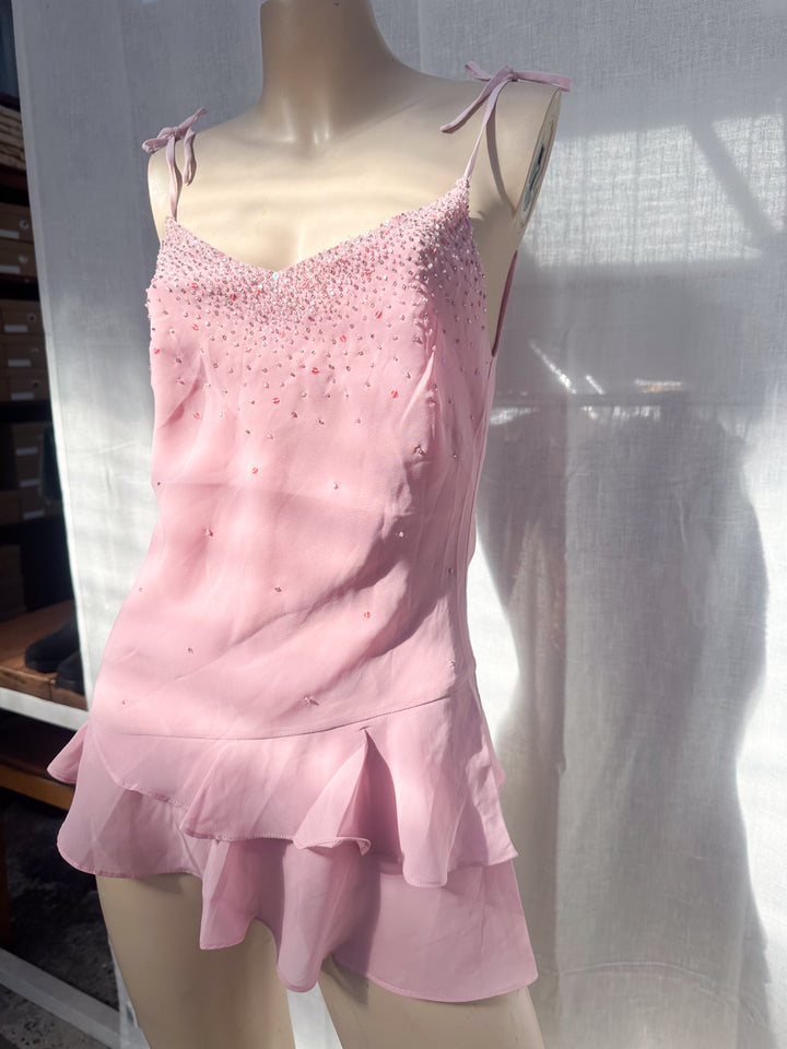 *MIMI PINK PIXIE TOP / TINY DRESS / XS