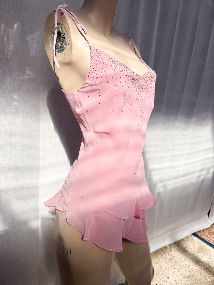*MIMI PINK PIXIE TOP / TINY DRESS / XS