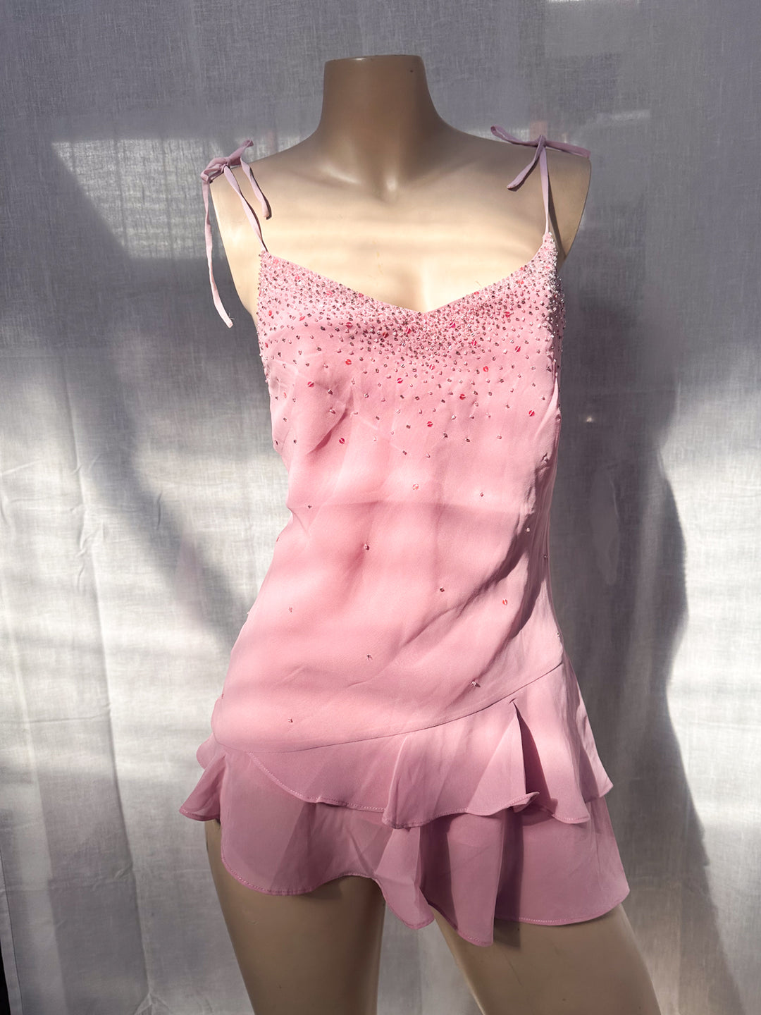 *MIMI PINK PIXIE TOP / TINY DRESS / XS