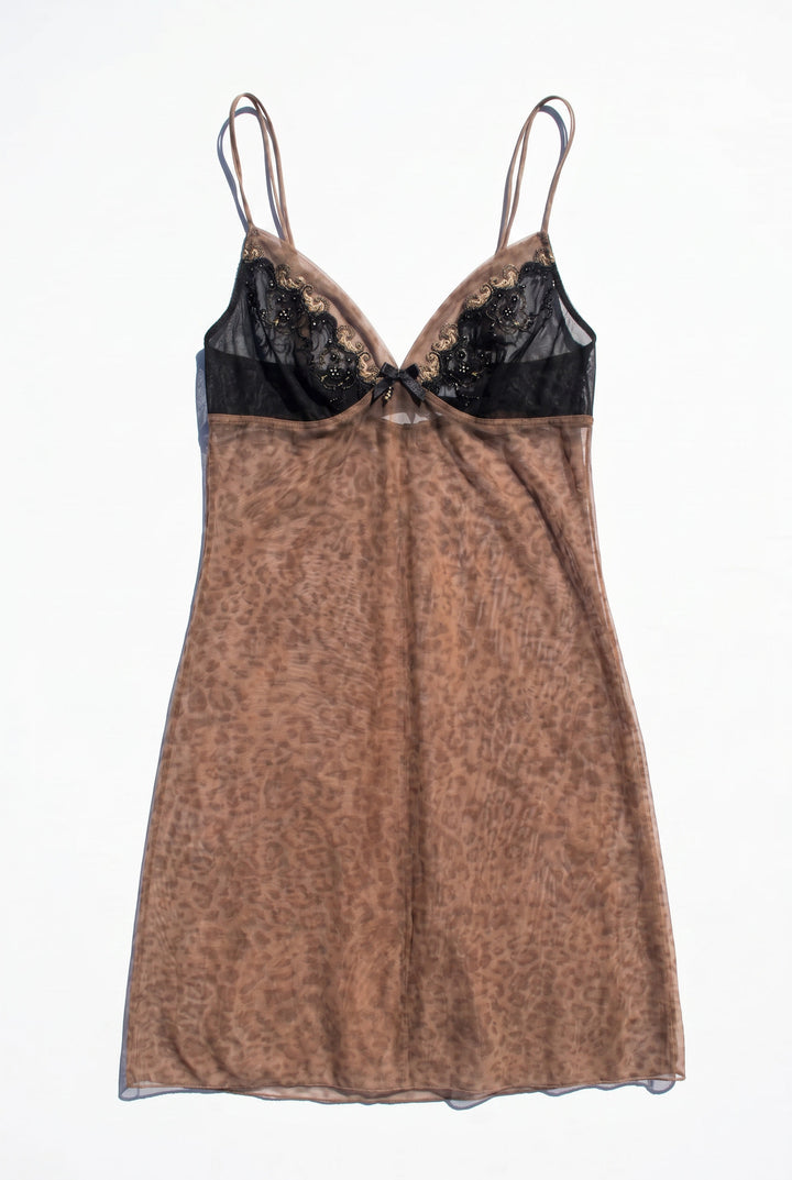 *VTG LINGERIE SLIP DRESS / M