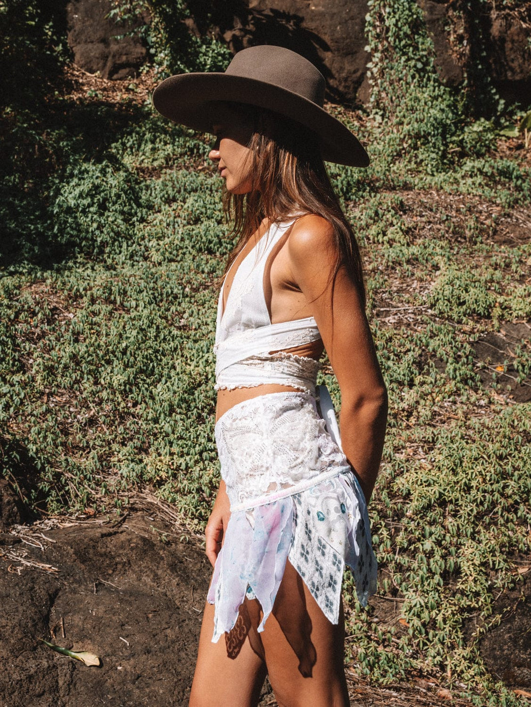 LULIE BALLET CROP - LACE - HER PONY VINTAGE