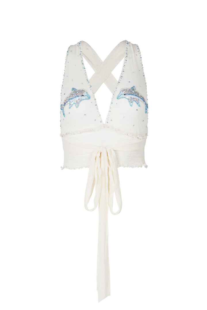 LUMERIA BALLET CROP - DOLPHIN - HER PONY VINTAGE