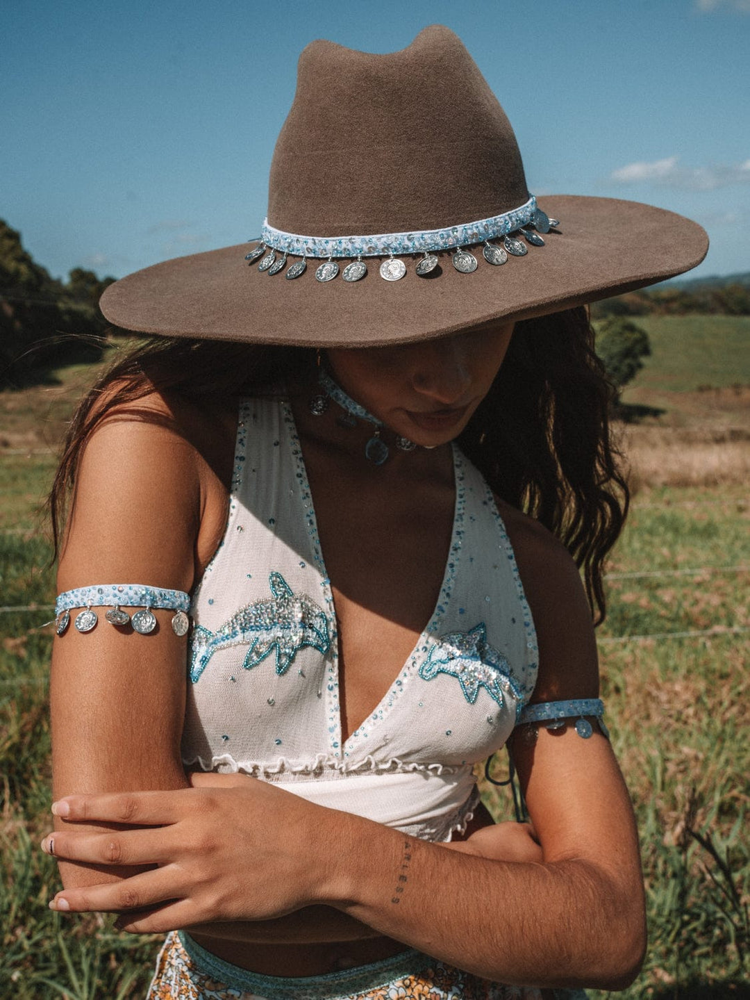 LUMERIA BALLET CROP - DOLPHIN - HER PONY VINTAGE