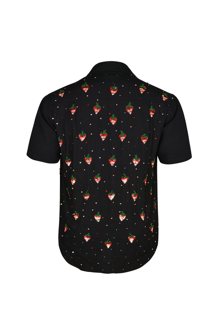 MADE TO ORDER / SOLÈNE STRAWBERRY UNISEX SHIRT - Her Pony