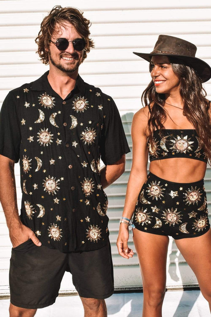 MADE TO ORDER / STELLA SEQUIN SPARKLE SHIRT / UNISEX - Her Pony