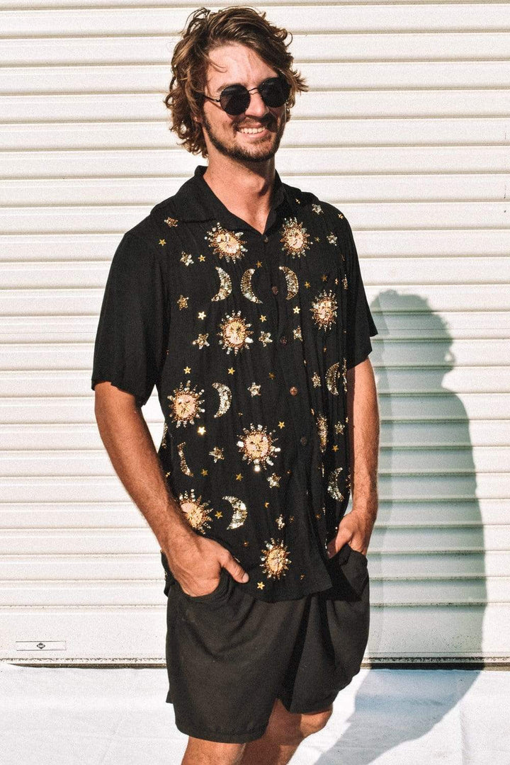 MADE TO ORDER / STELLA SEQUIN SPARKLE SHIRT / UNISEX - Her Pony