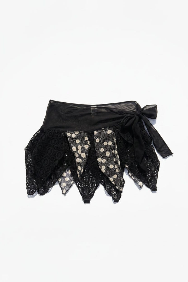 *NYRA HAND-MADE PIXIE SKIRT / XS-S - VINTAGE