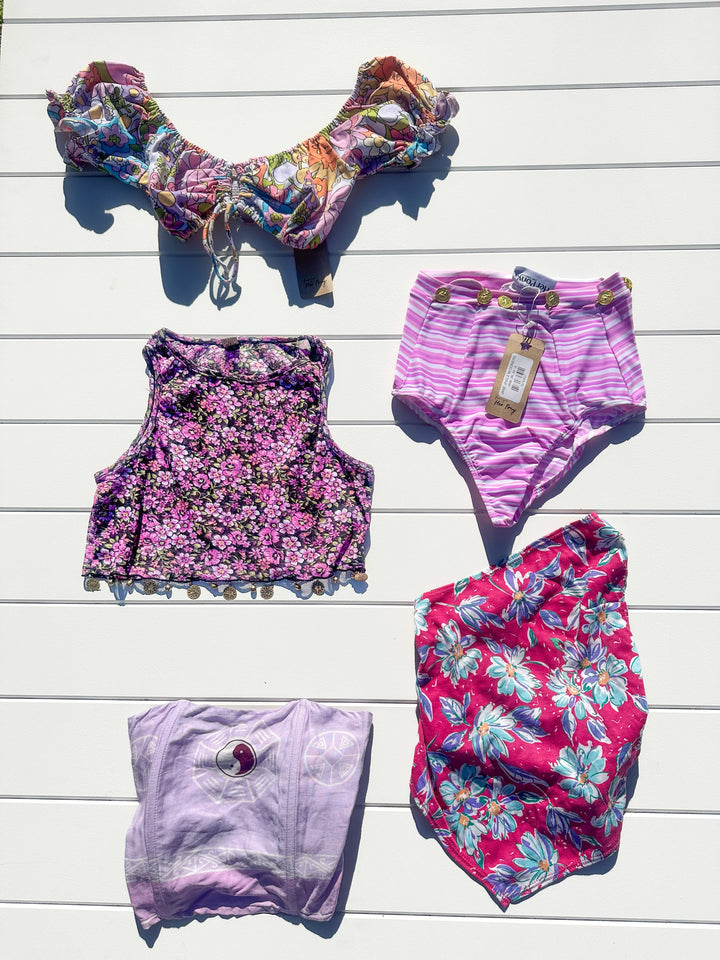 *PINK HAPPY BUNDLE  / XS - SAMPLE SALE